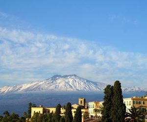 Vulkan Aetna auf Sizilien