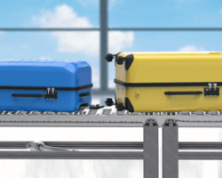 TUIFly Gepäck-Koffer_am_Flughafen